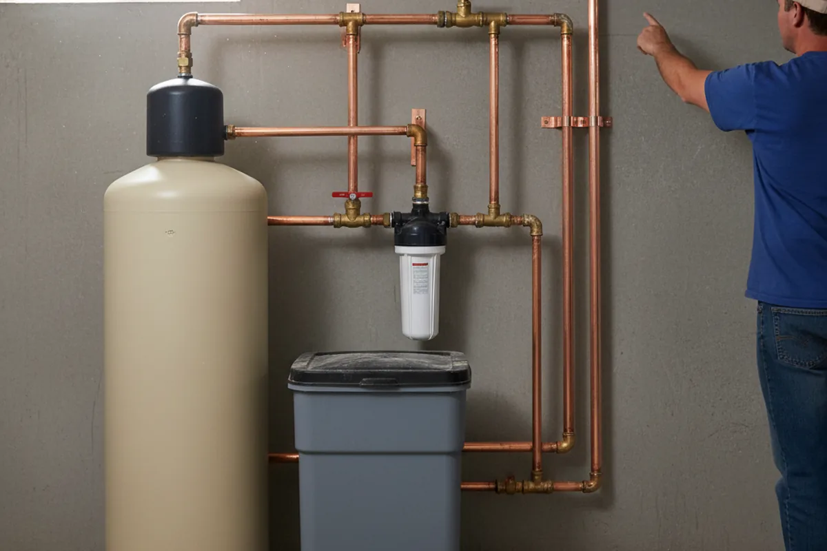 Whole-house water treatment system installed in Bluff City